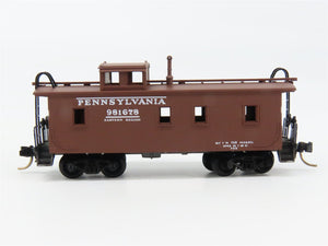 N Scale Micro-Trains 51160 PRR Pennsylvania 34' Wood-Sheathed Caboose 981678 RTR