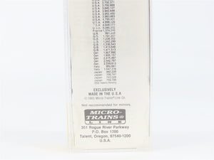 N Scale Micro-Trains 23020 SP Southern Pacific 40' Double Door Box Car 66375 RTR