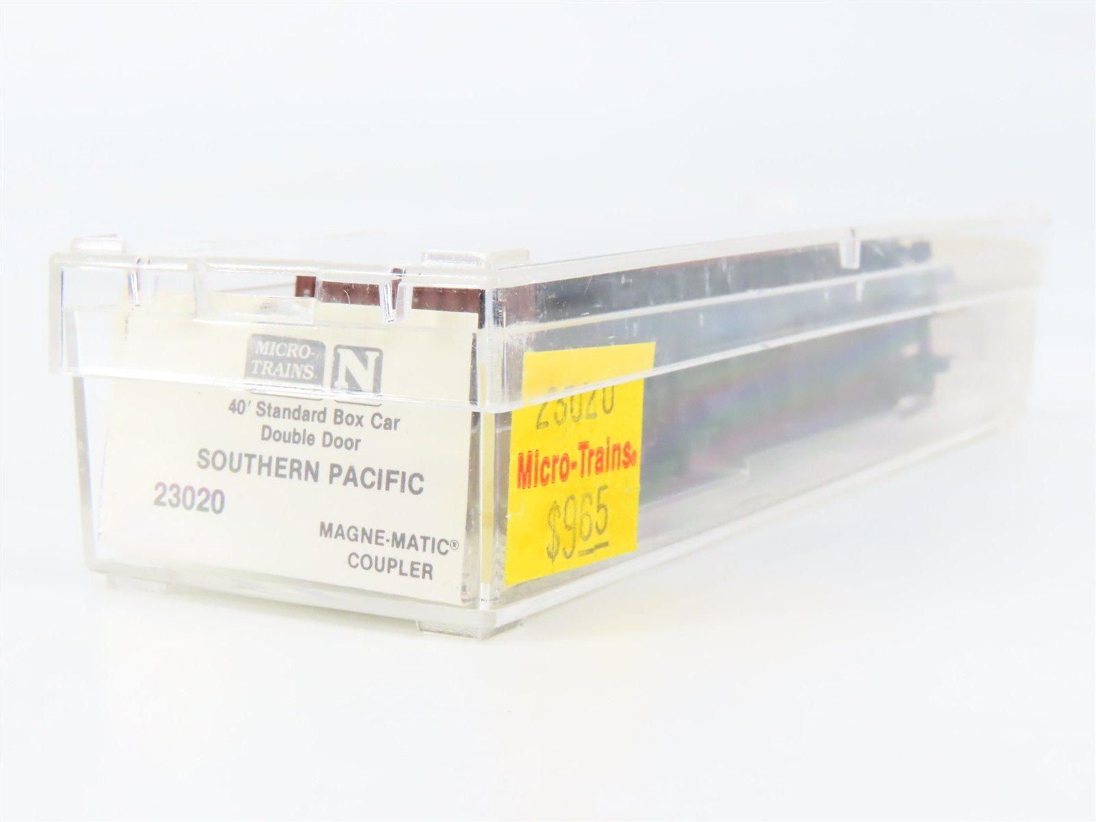 N Scale Micro-Trains 23020 SP Southern Pacific 40' Double Door Box Car 66375 RTR