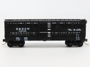 N Scale Micro-Trains 35090 D&RGW Denver & Rio Grande 40' Stock/Cattle Car RTR