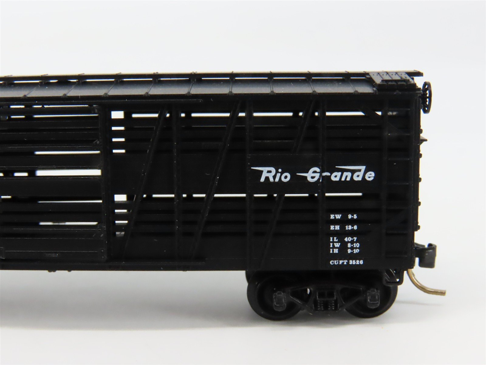 N Scale Micro-Trains 35090 D&RGW Denver & Rio Grande 40' Stock/Cattle Car RTR