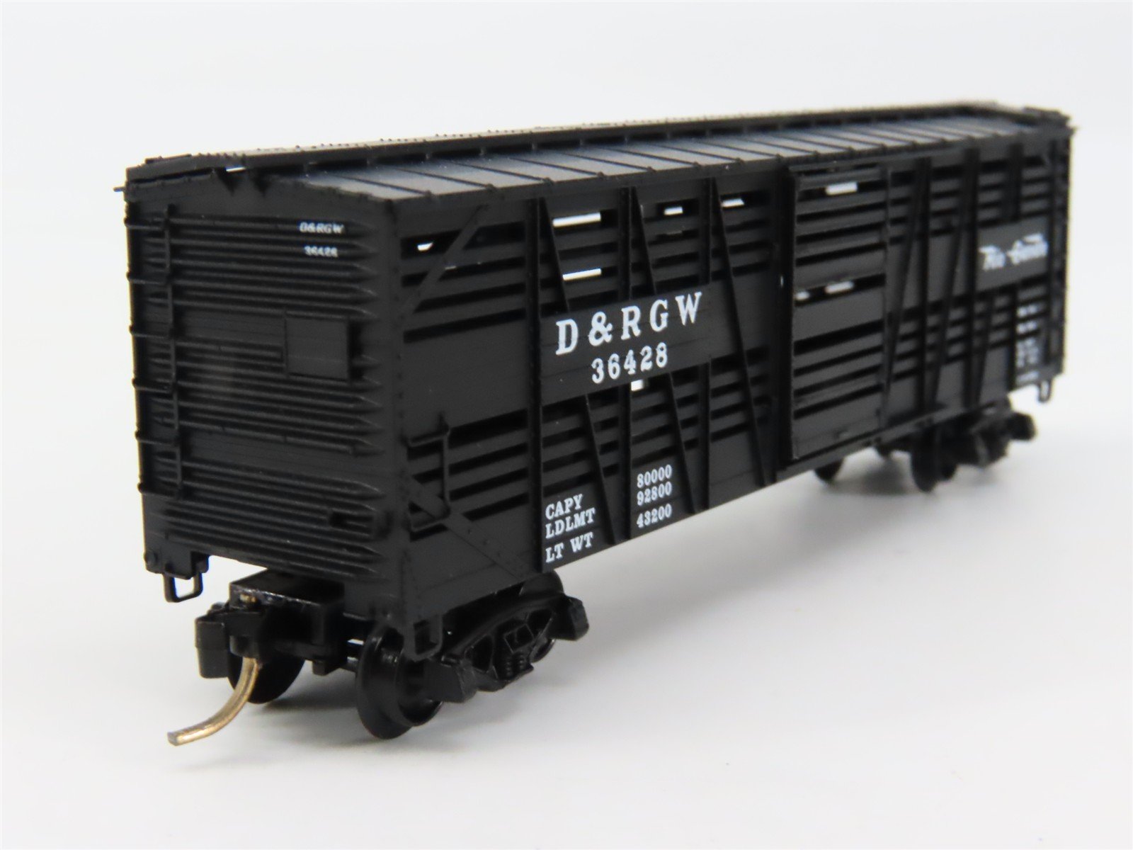 N Scale Micro-Trains 35090 D&RGW Denver & Rio Grande 40' Stock/Cattle Car RTR