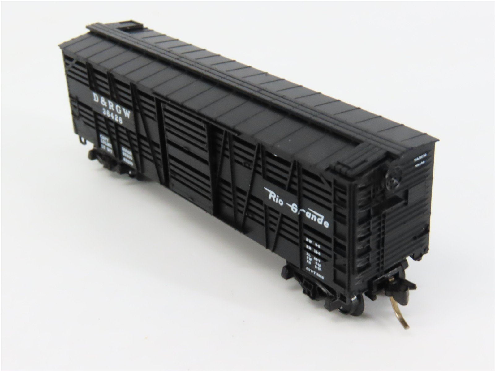 N Scale Micro-Trains 35090 D&RGW Denver & Rio Grande 40' Stock/Cattle Car RTR
