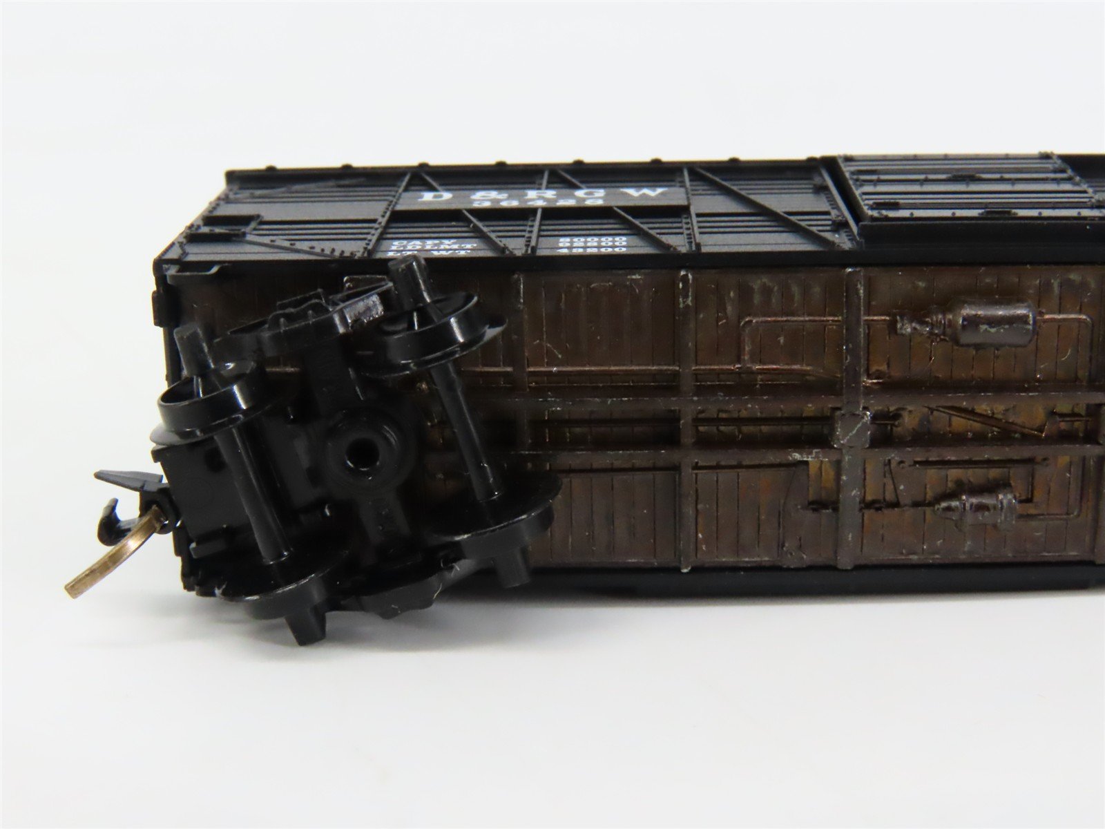 N Scale Micro-Trains 35090 D&RGW Denver & Rio Grande 40' Stock/Cattle Car RTR