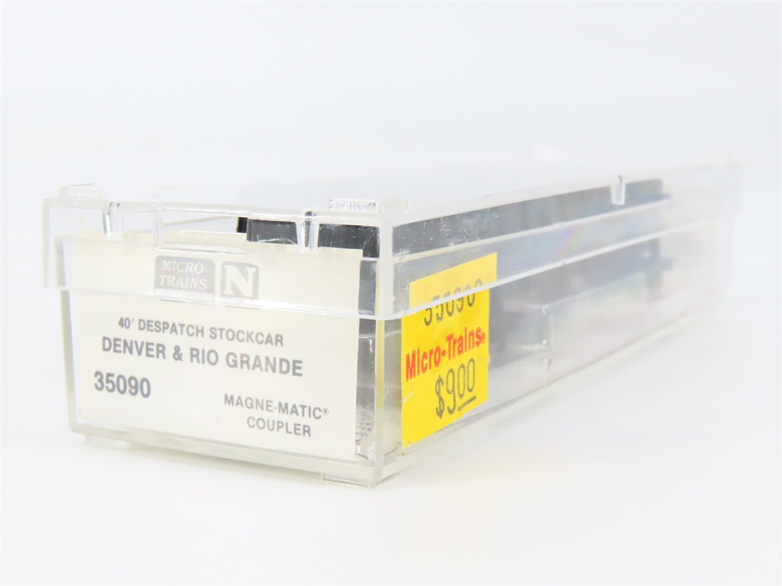N Scale Micro-Trains 35090 D&RGW Denver & Rio Grande 40' Stock/Cattle Car RTR