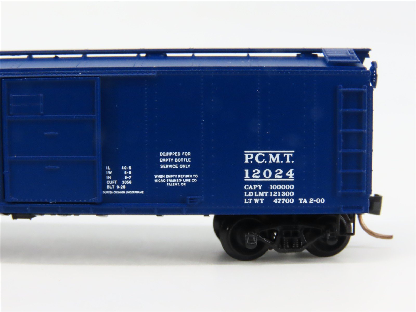 N Scale Micro-Trains 120220 PCMT Pepsi-Cola 40' Box Car 12024 RTR