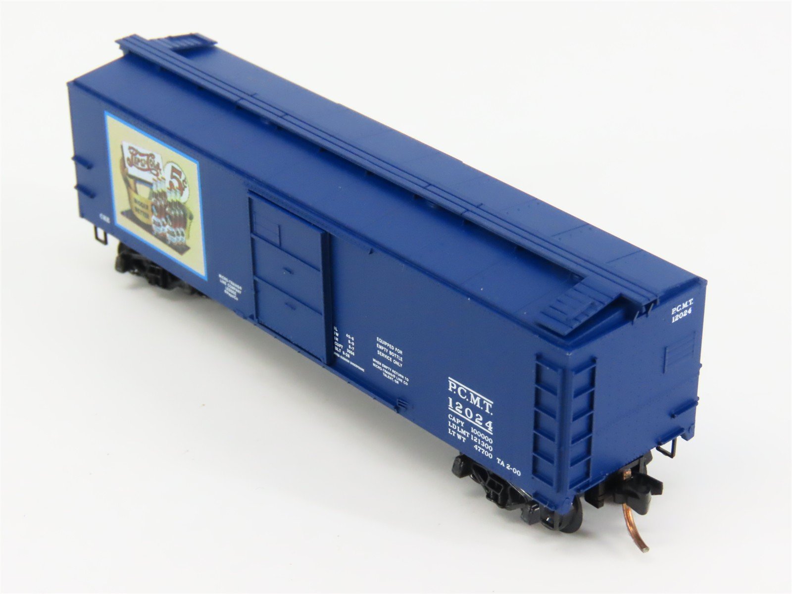 N Scale Micro-Trains 120220 PCMT Pepsi-Cola 40' Box Car 12024 RTR