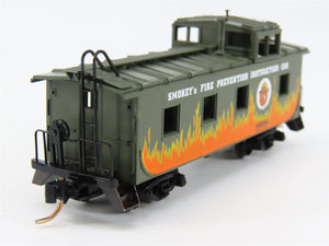 N Scale Micro-Trains 100100 Smokey Bear 36' Offset Cupola Caboose X62000 RTR