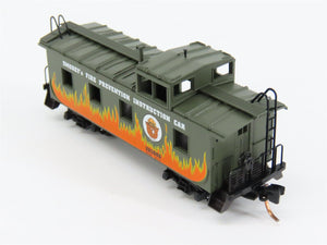 N Scale Micro-Trains 100100 Smokey Bear 36' Offset Cupola Caboose X62000 RTR