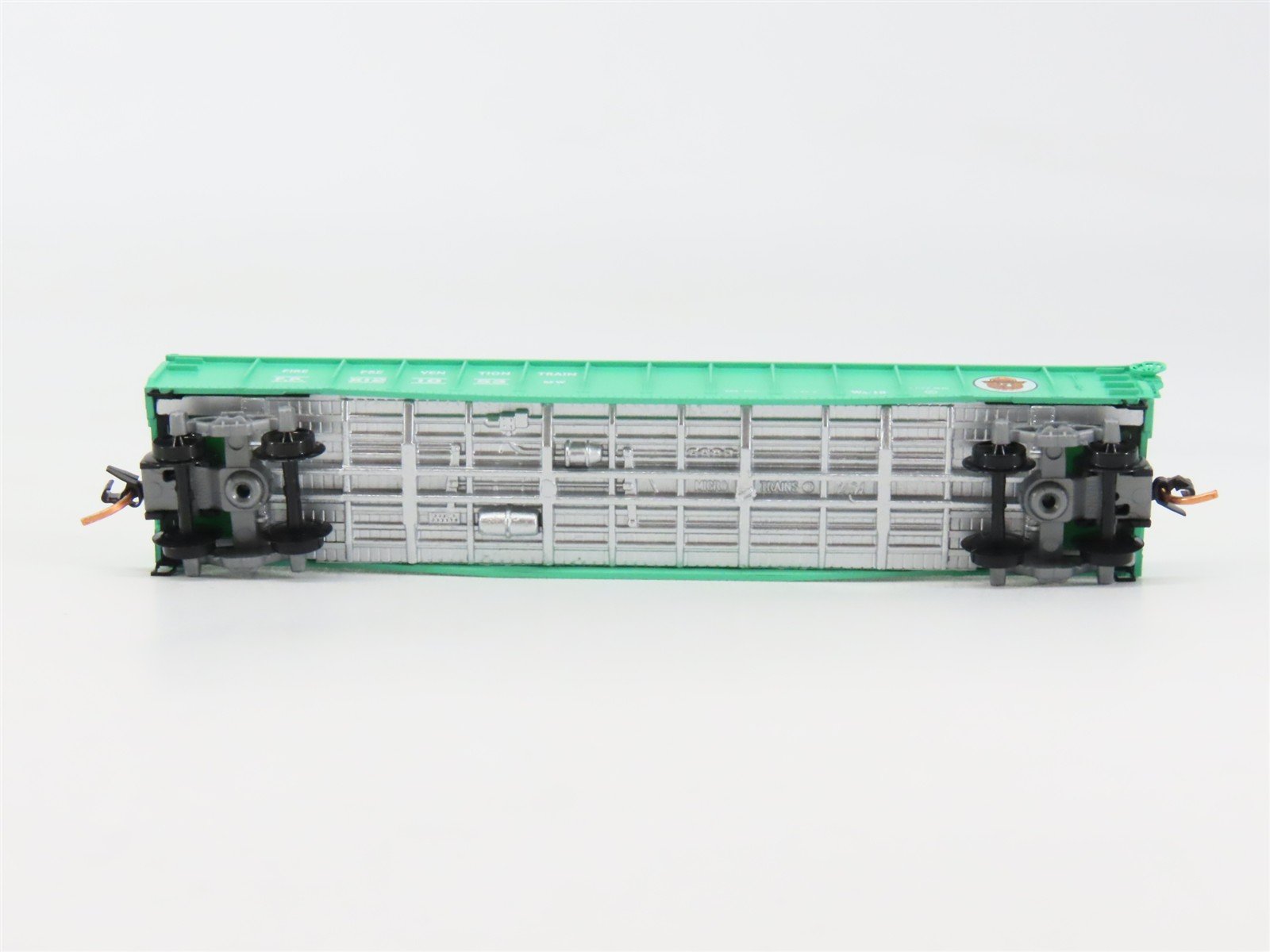 N Scale Micro-Trains 46360 FP Fire Prevention Train 50' Gondola X121053 RTR
