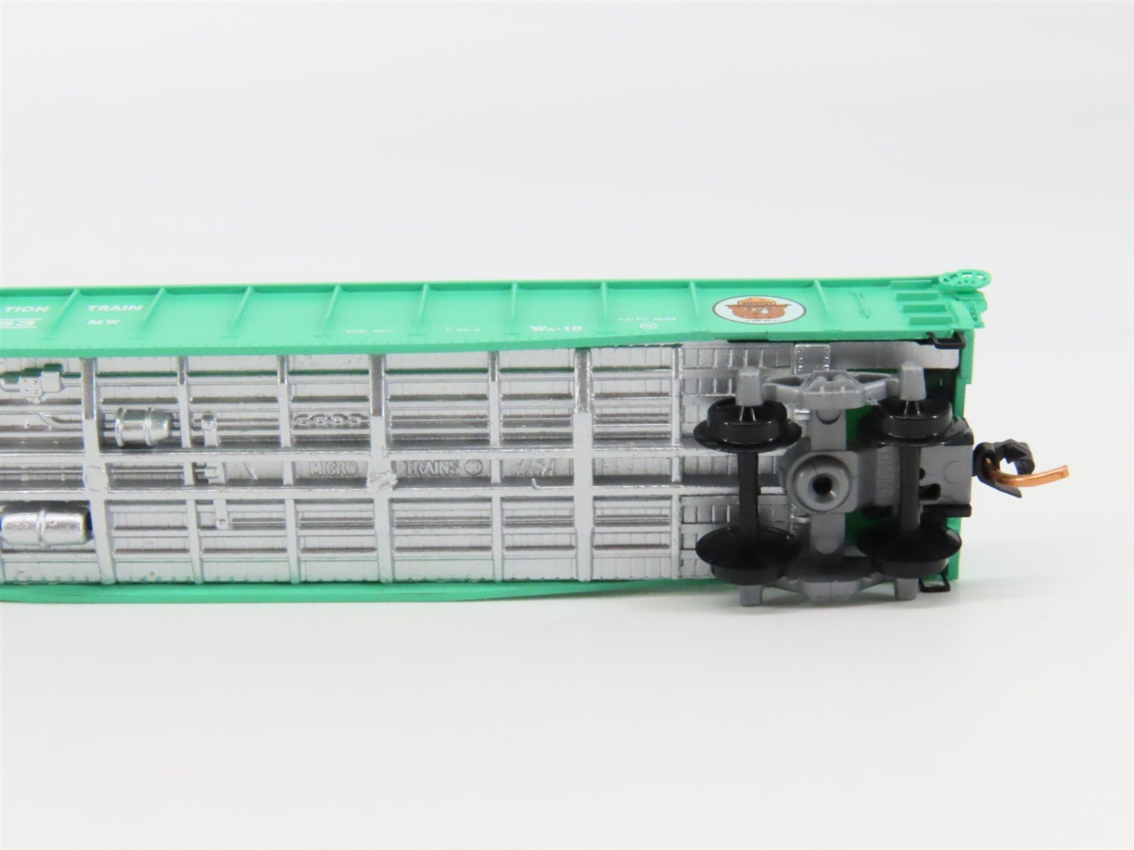N Scale Micro-Trains 46360 FP Fire Prevention Train 50' Gondola X121053 RTR