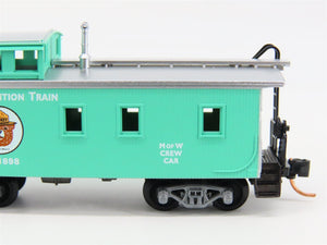 N Scale Micro-Trains 51210 Smokey Bear 34' Wood Sheathed Caboose X51898 RTR