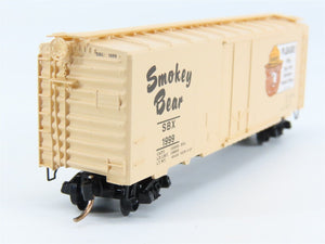 N Scale Micro-Trains 21260 SBX Smokey Bear 40' Box Car 1999 RTR