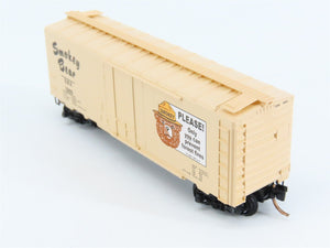 N Scale Micro-Trains 21260 SBX Smokey Bear 40' Box Car 1999 RTR