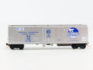 N Scale Micro-Trains 69160 GH Klondike Bar 51' Mechanical Reefer 695 RTR