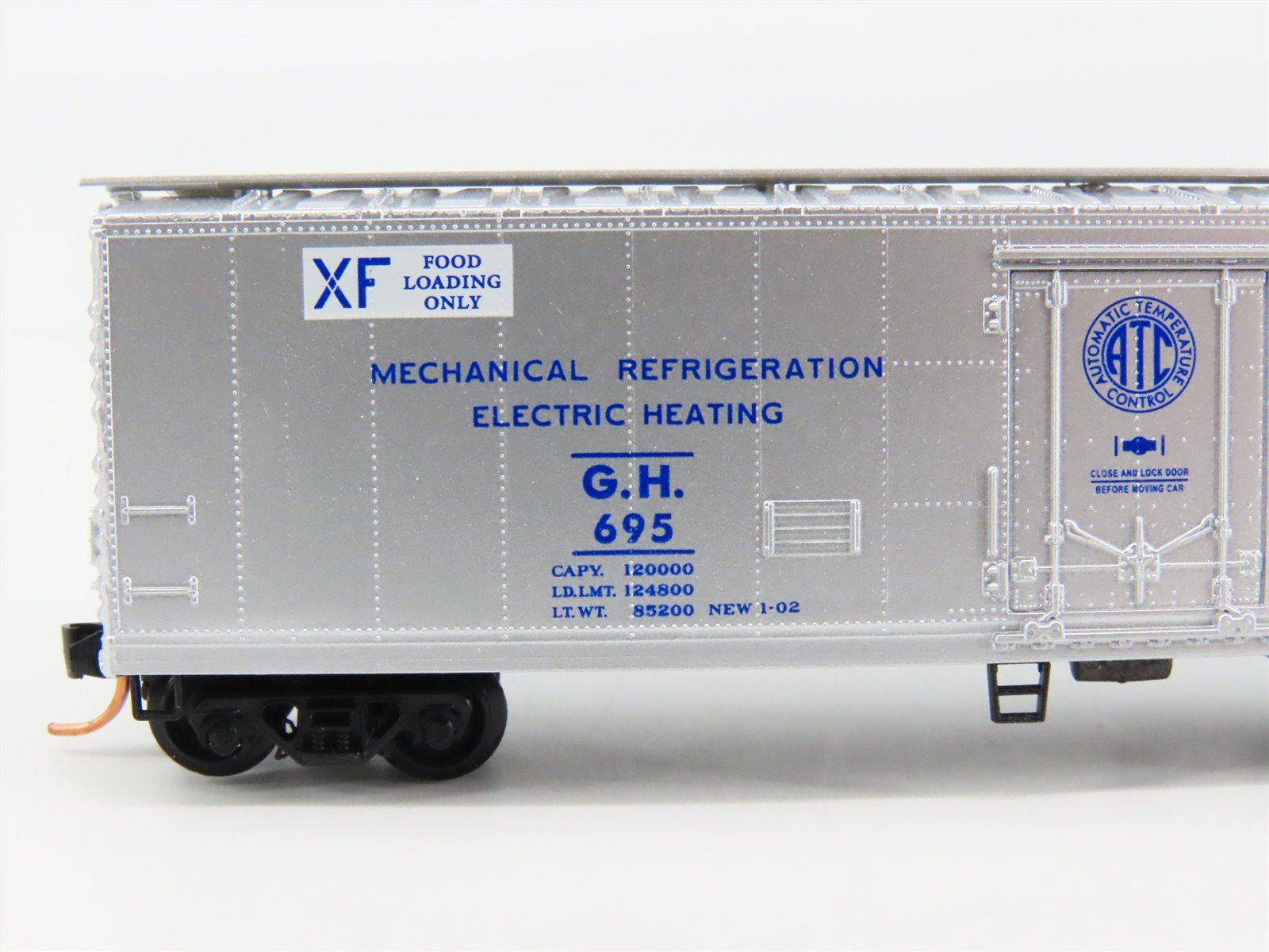 N Scale Micro-Trains 69160 GH Klondike Bar 51' Mechanical Reefer 695 RTR