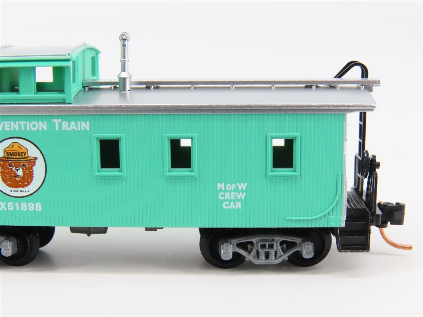 N Scale Micro-Trains 51210 34' Wood Sheathed Caboose RTR