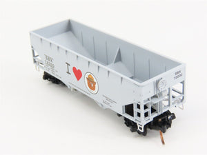 N Scale Micro-Trains 55450 SBX Smokey Bear 33' 2-Bay Hopper 72000 RTR