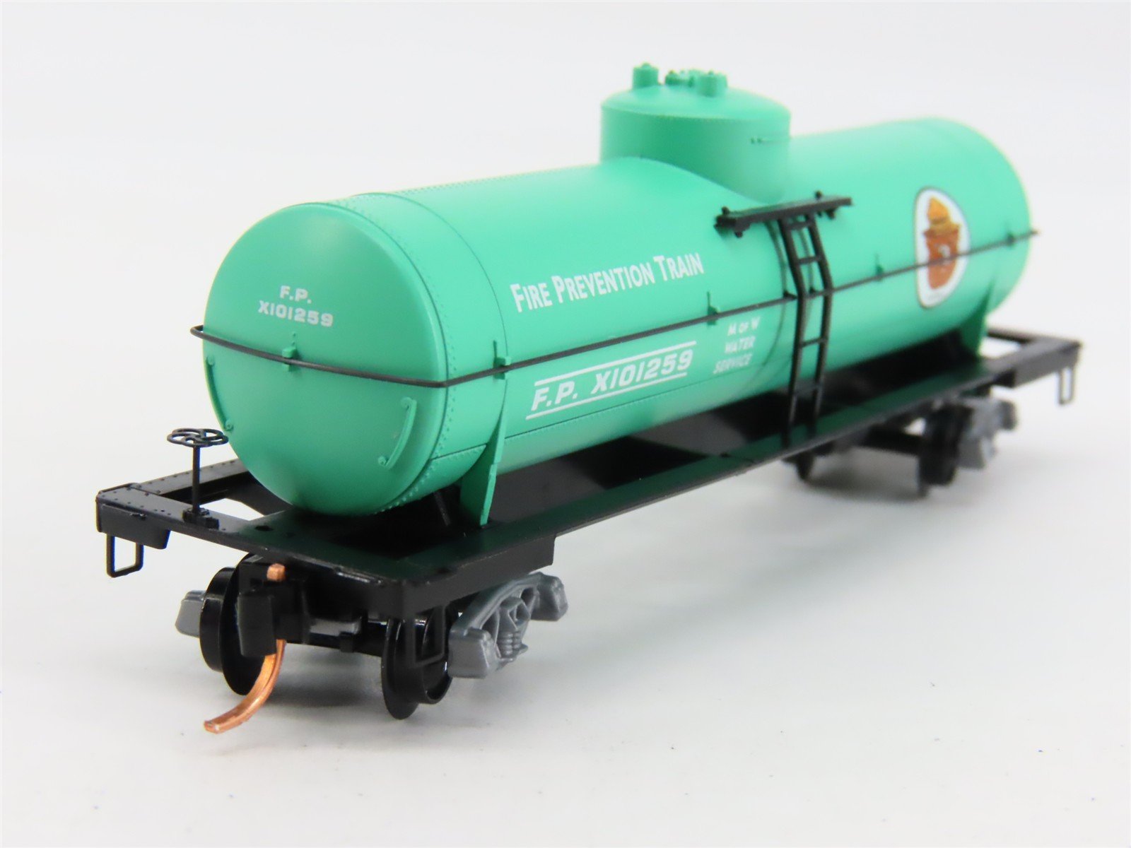 N Scale Micro-Trains MTL 65540 MOW Smokey Bear 39' Single Dome Tank Car #X101259