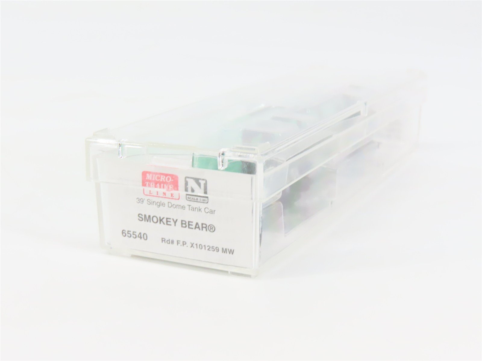 N Scale Micro-Trains 65540 FP Smokey Bear 39' Tank Car X101259 RTR