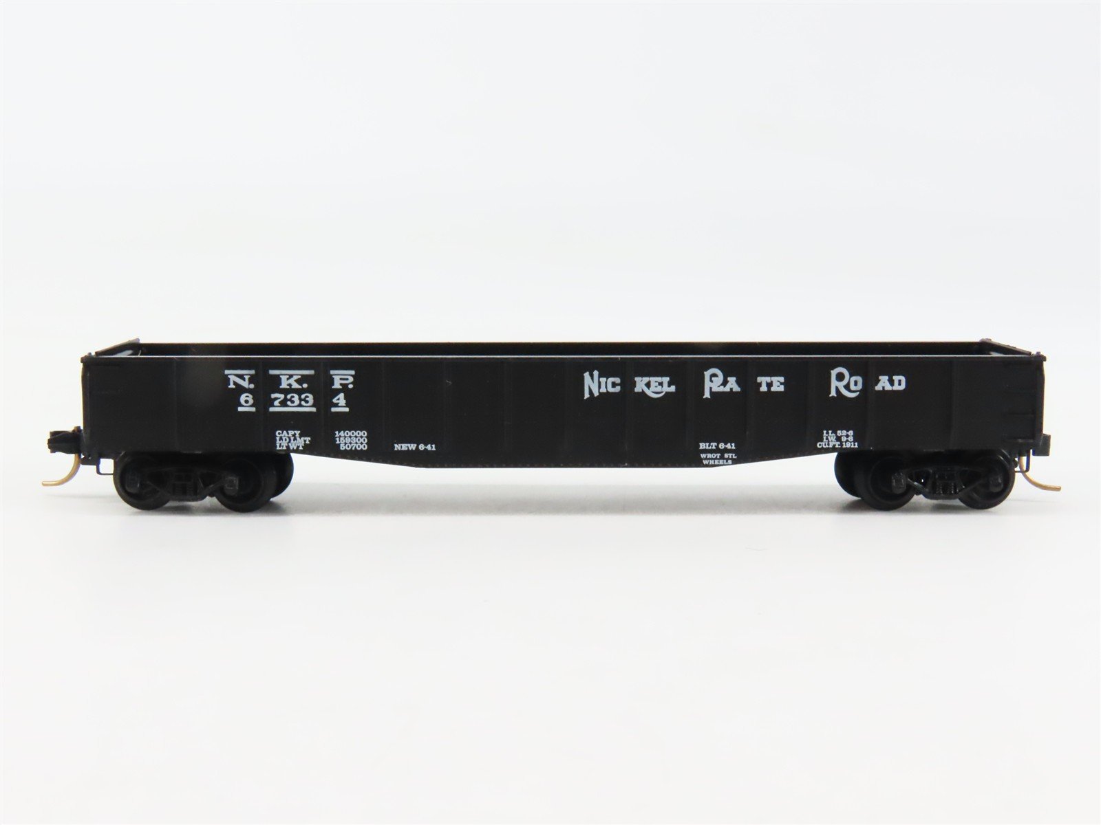 N Scale Micro-Trains 46160 NKP Nickel Plate Road 50' Fishbelly Side Gondola RTR