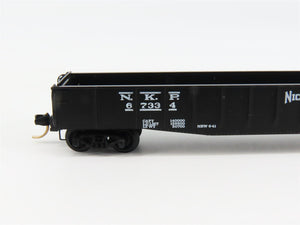 N Scale Micro-Trains 46160 NKP Nickel Plate Road 50' Fishbelly Side Gondola RTR
