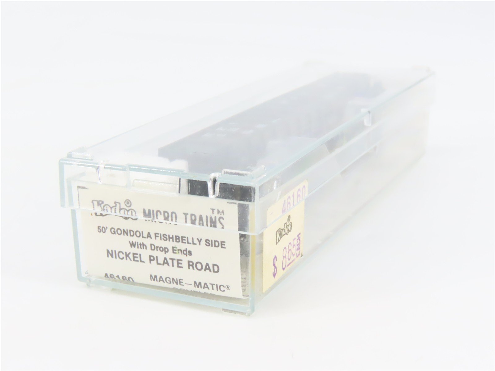 N Scale Micro-Trains 46160 NKP Nickel Plate Road 50' Fishbelly Side Gondola RTR