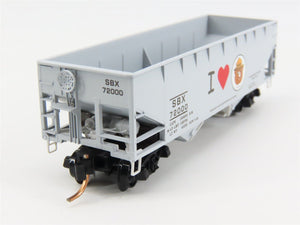 N Scale Micro-Trains 55450 SBX Smokey Bear 33' 2-Bay Hopper 72000 RTR