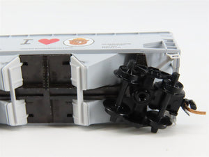N Scale Micro-Trains 55450 SBX Smokey Bear 33' 2-Bay Hopper 72000 RTR