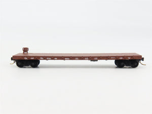 N Scale Micro-Trains 44010 GN Great Northern 50' Flat Car 66212 RTR