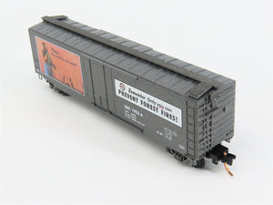 N Scale Micro-Trains 03200401 SBX Smokey Bear 50' Plug Door Box Car 1953 A RTR