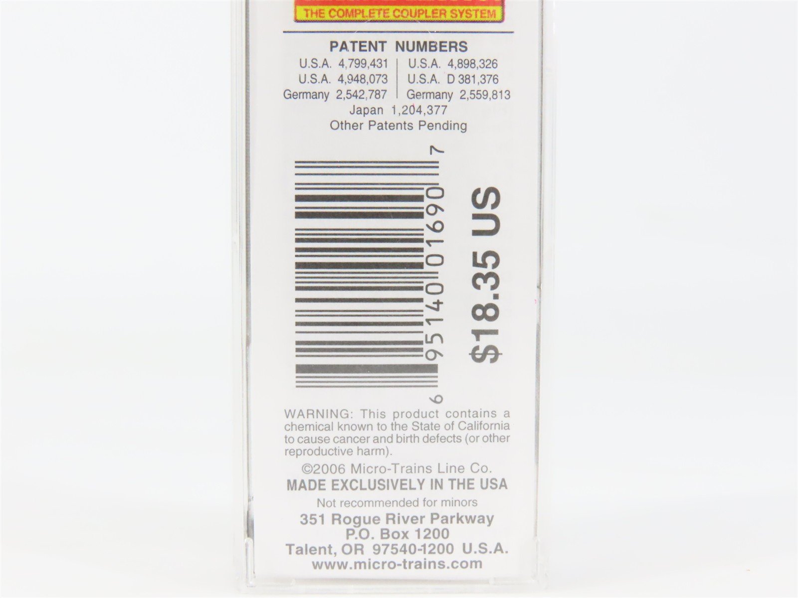 N Scale Micro-Trains 03200405 Smokey Bear Forest Fire Prevention 50' Box Car RTR