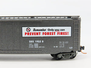N Scale Micro-Trains 03200403 SBX Smokey Bear 50' Box Car 1953 B RTR