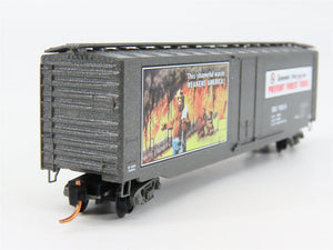 N Scale Micro-Trains 03200403 SBX Smokey Bear 50' Box Car 1953 B RTR