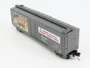 N Scale Micro-Trains 03200403 SBX Smokey Bear 50' Box Car 1953 B RTR