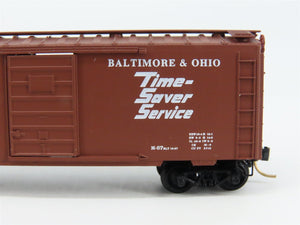 N Scale Micro-Trains 20346/3 B&O Baltimore & Ohio 40' Box Car 470835 RTR