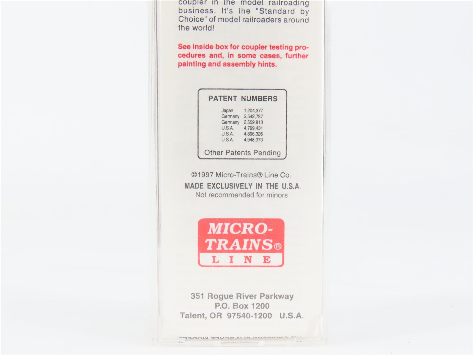 N Scale Micro-Trains 20346/3 B&O Baltimore & Ohio 40' Box Car 470835 RTR