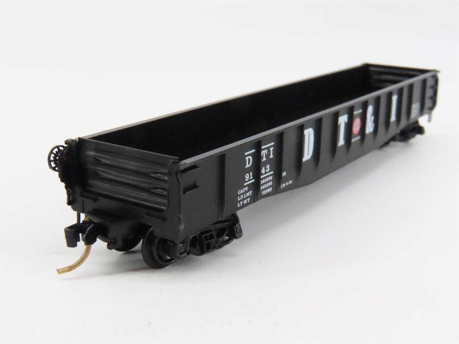 N Scale Micro-Trains 46140 Detroit, Toledo & Ironton 50' Fishbelly Gondola RTR