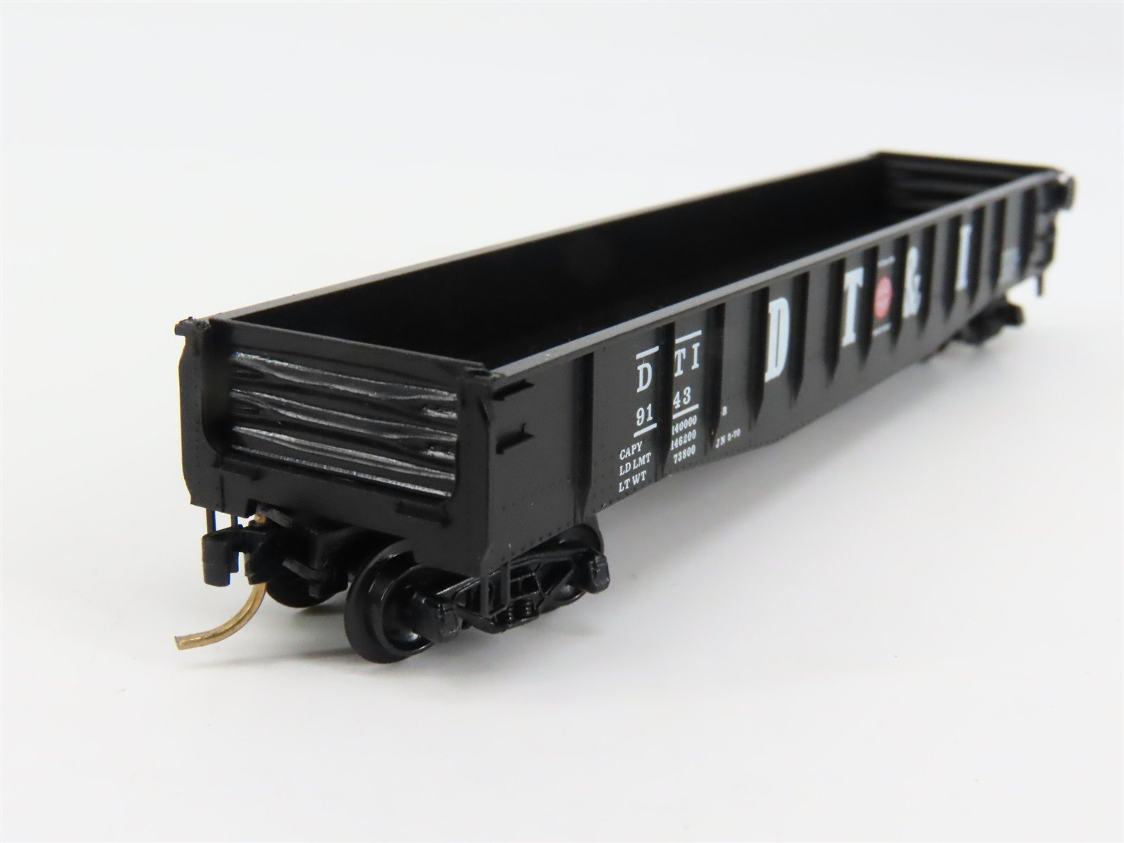 N Scale Micro-Trains 46140 Detroit, Toledo & Ironton 50' Fishbelly Gondola RTR