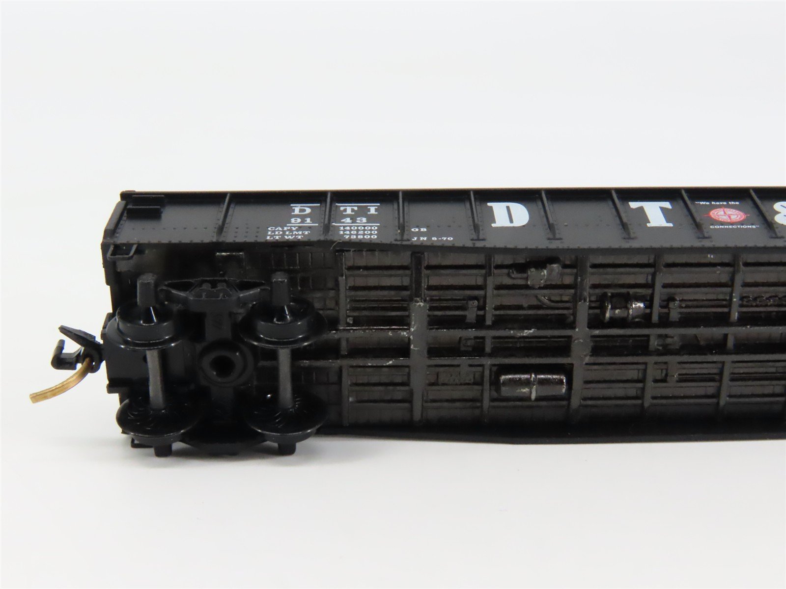N Scale Micro-Trains 46140 Detroit, Toledo & Ironton 50' Fishbelly Gondola RTR