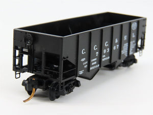 N Scale Micro-Trains 56160 CCC&StL New York Central 33' 2-Bay Hopper 79367 RTR