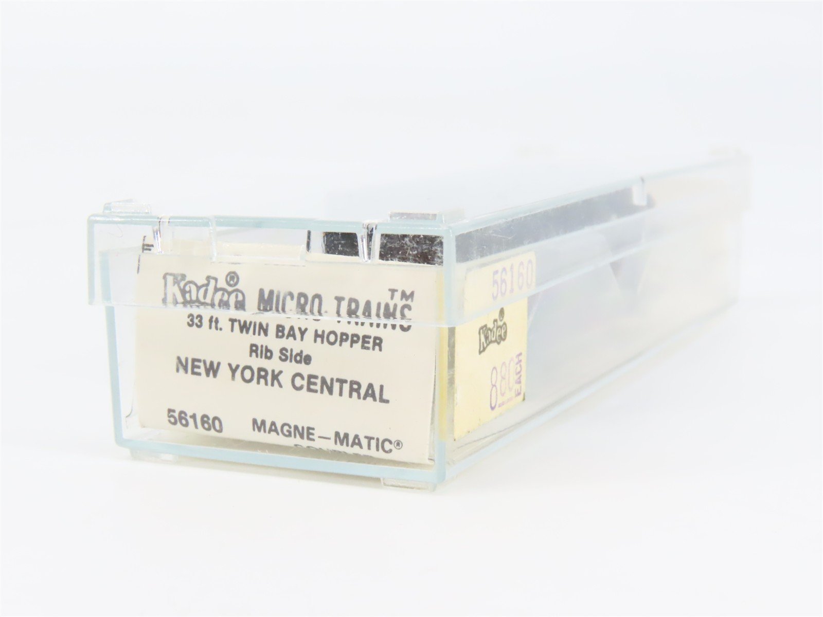 N Scale Micro-Trains 56160 CCC&StL New York Central 33' 2-Bay Hopper 79367 RTR