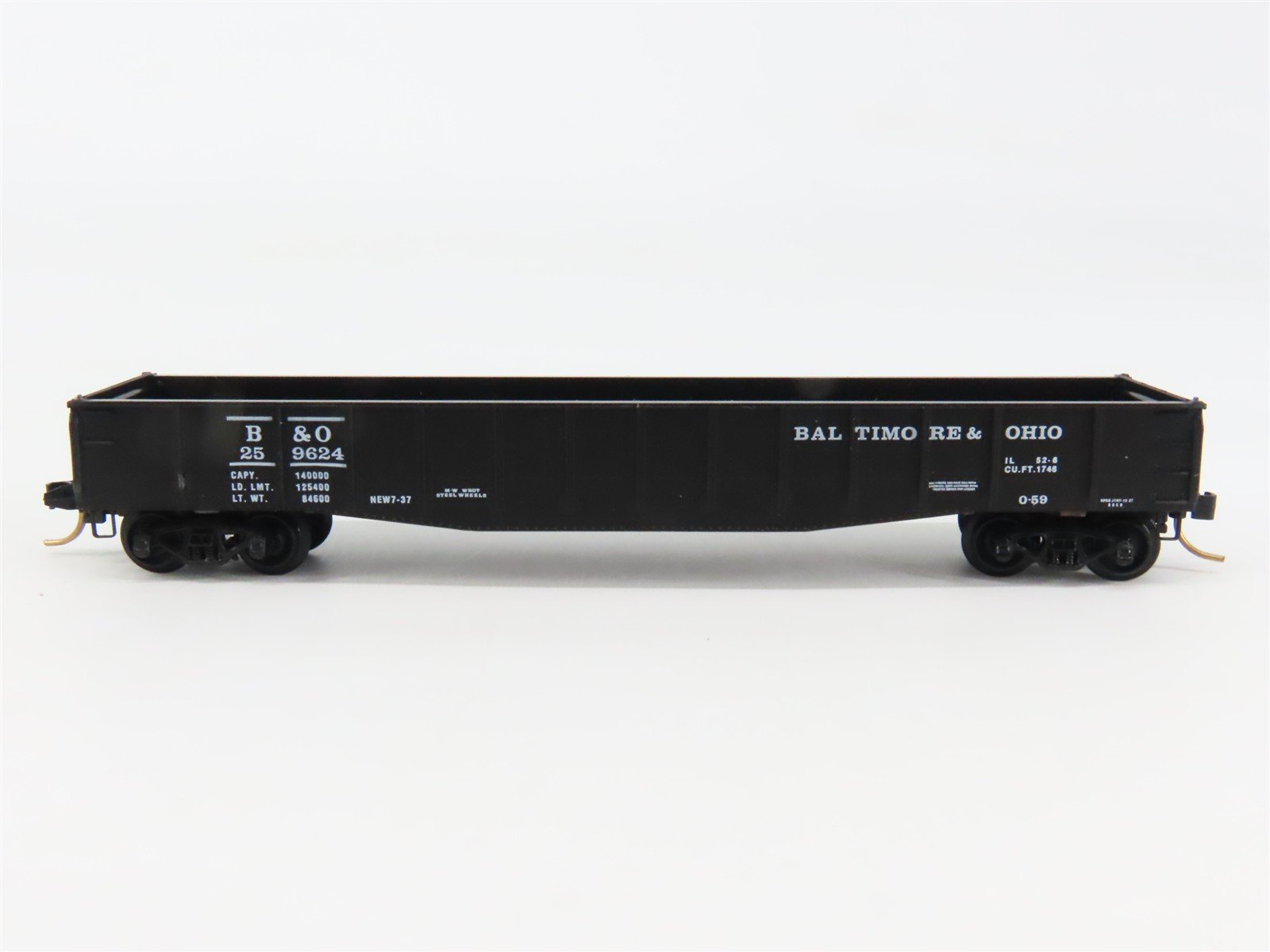 Micro-Trains 46150 B&O Baltimore & Ohio 50' Drop End Gondola 259624 RTR
