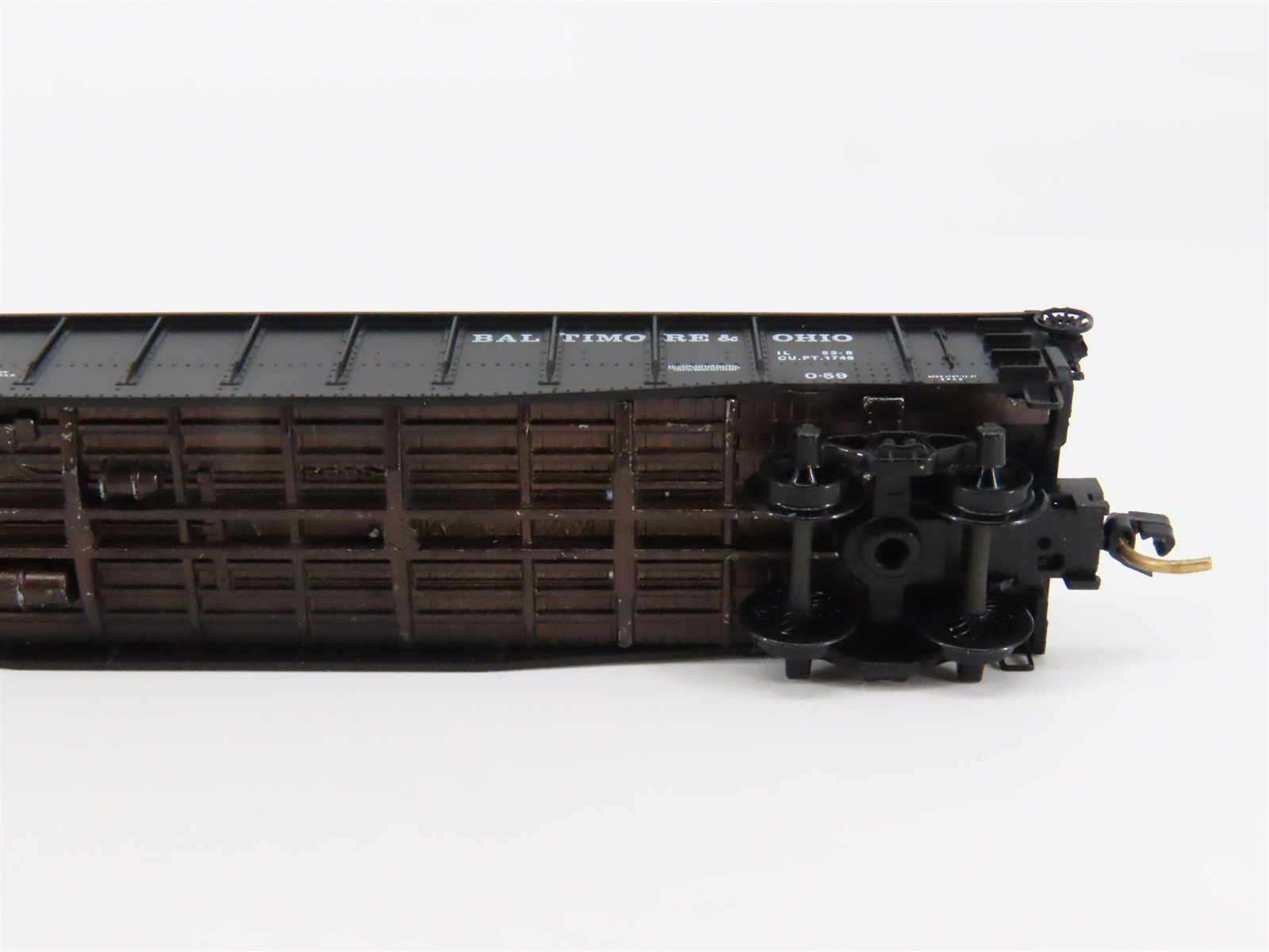 Micro-Trains 46150 B&O Baltimore & Ohio 50' Drop End Gondola 259624 RTR