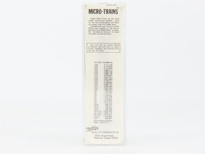 Micro-Trains 46150 B&O Baltimore & Ohio 50' Drop End Gondola 259624 RTR