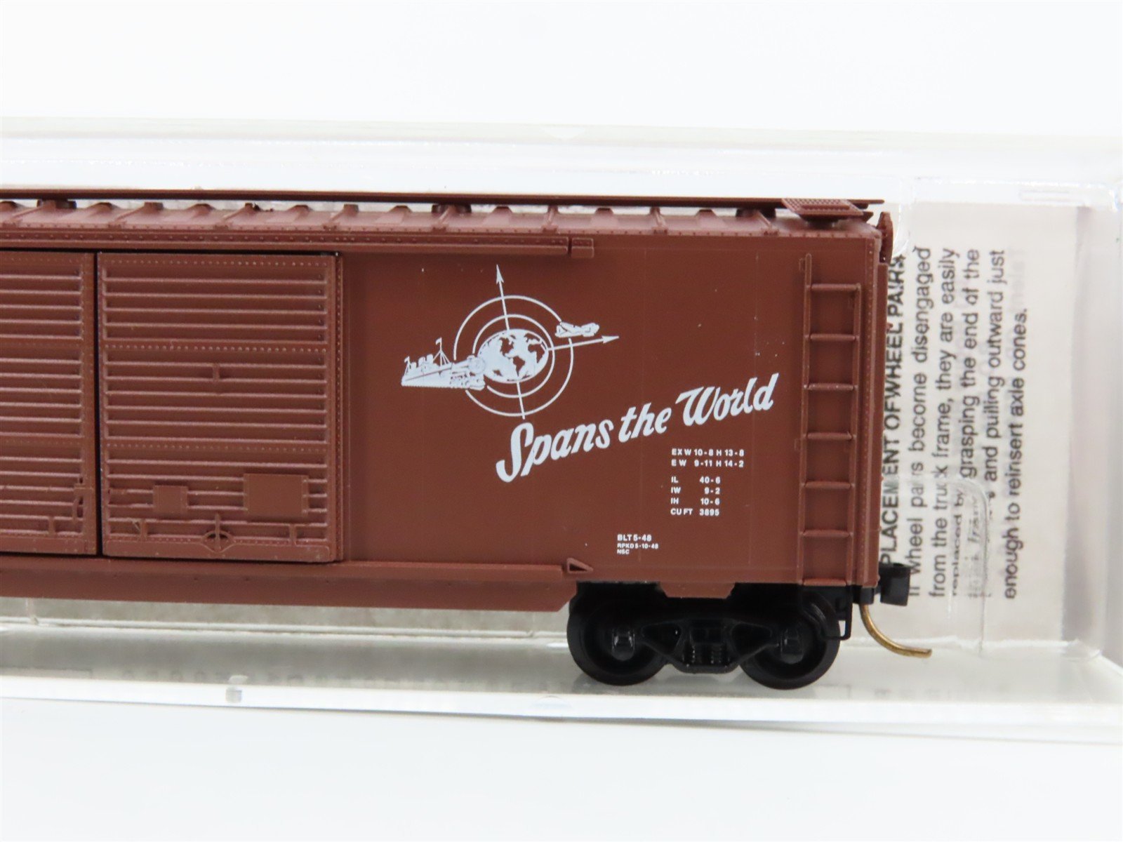 N Scale Micro-Trains 23140 CP Canadian Pacific 40' Box Car 290262 RTR