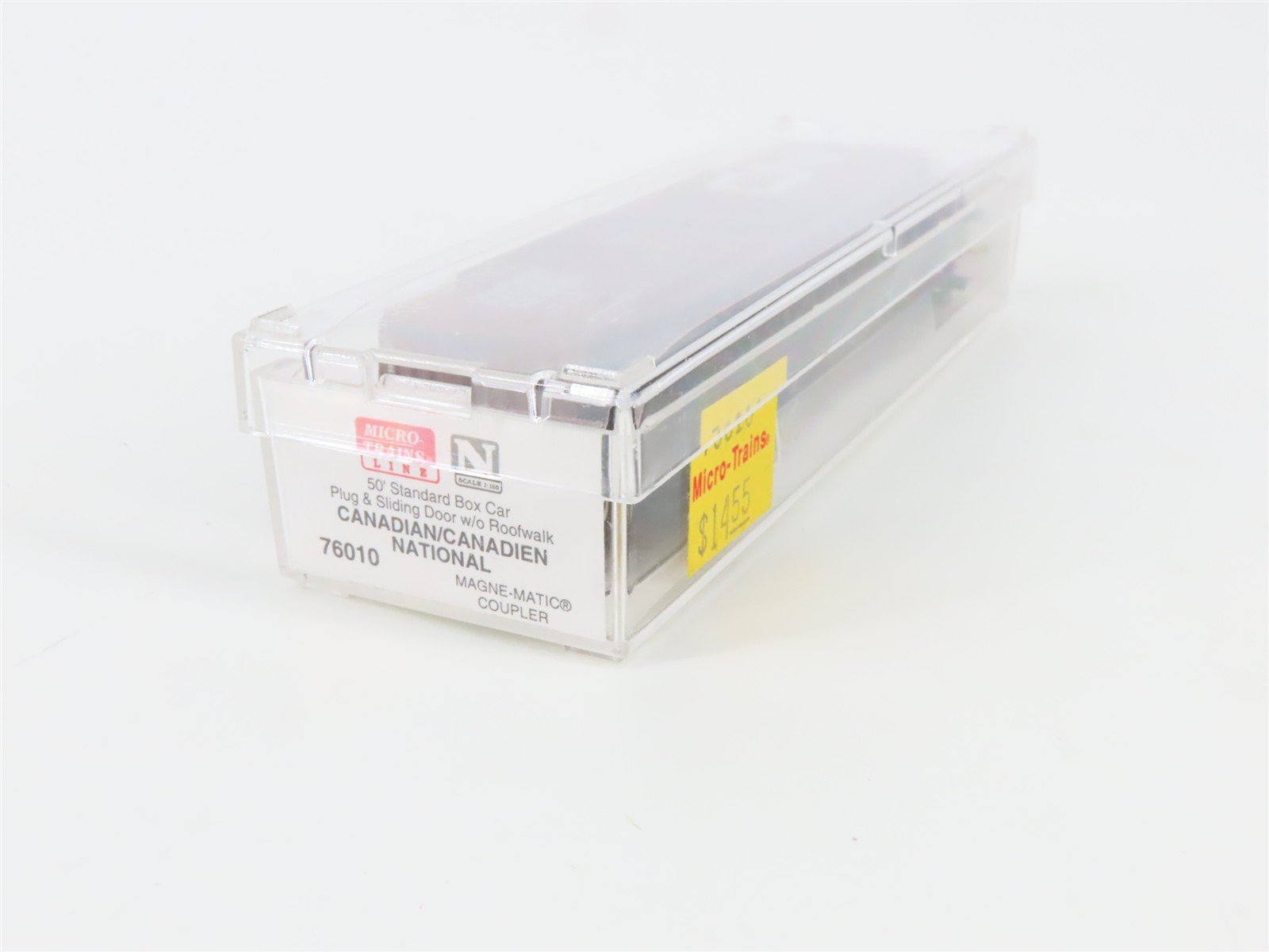 N Scale Micro-Trains 76010 CN Canadian National 50' Box Car 550235 RTR