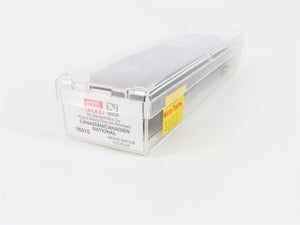 N Scale Micro-Trains 76010 CN Canadian National 50' Box Car 550235 RTR