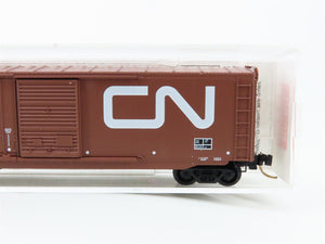 N Scale Micro-Trains 76010 CN Canadian National 50' Box Car 550235 RTR