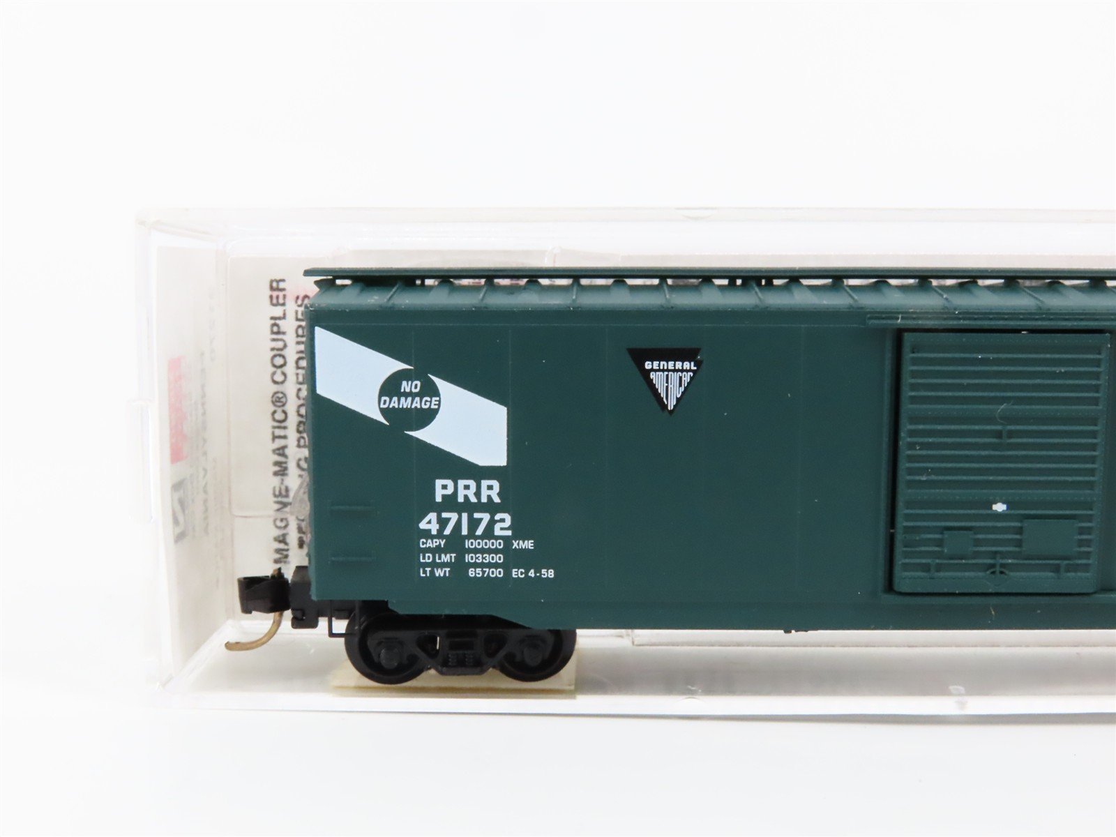 N Scale Micro-Trains 31270 PRR Pennsylvania 40' Box Car 47172 RTR